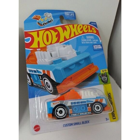 Hot Wheels Experimotors Lot Of 5 Includes 3 Lego Brick Compatible Vehicles Cool! - Picture 6 of 6